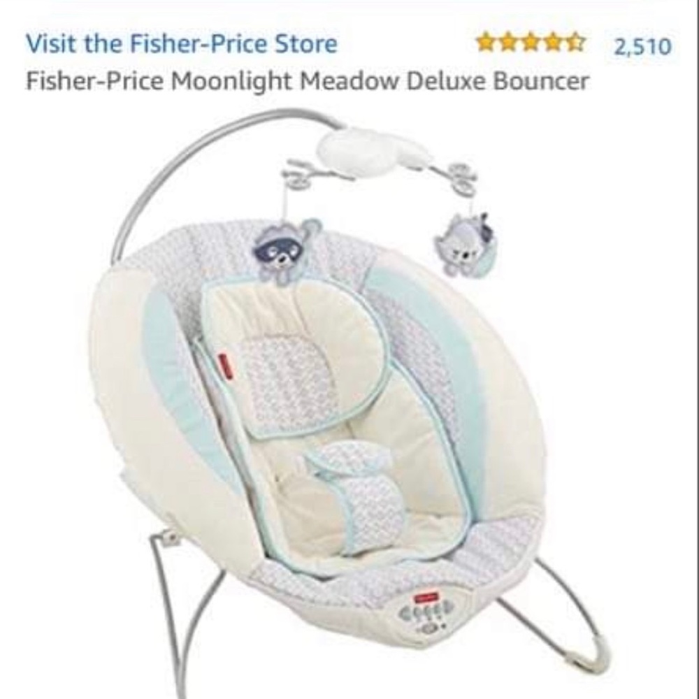 Fisher-Price® Deluxe Bouncer in Moonlight Meadow